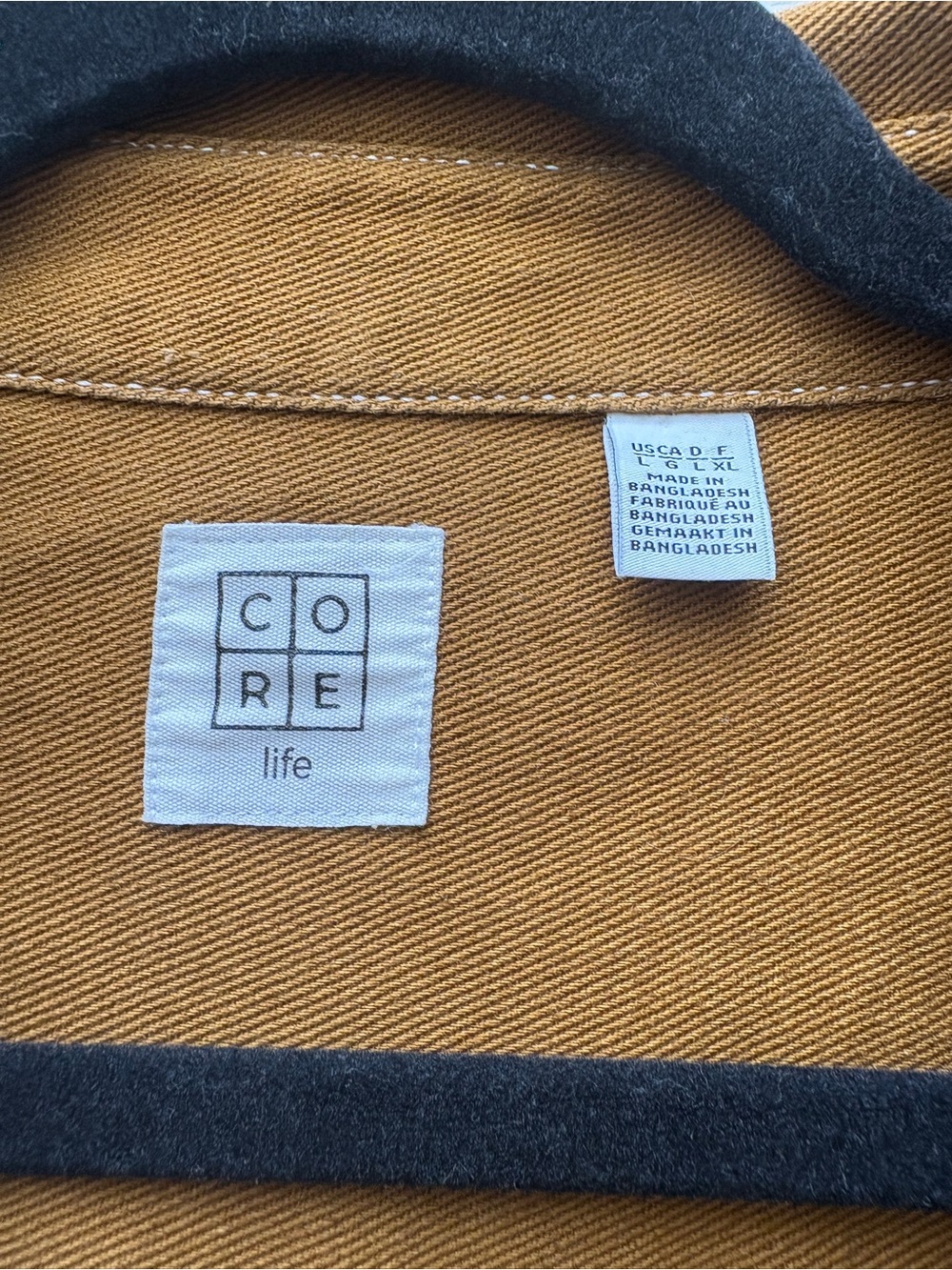 Oversized Button-Front Utility Shirt Jacket - Picture 5 of 7